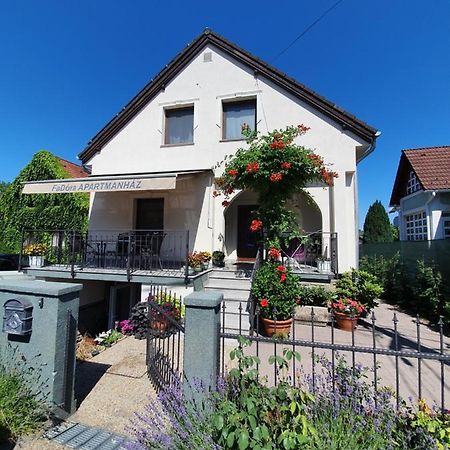 Fadora Apartman Tihany Exteriör bild